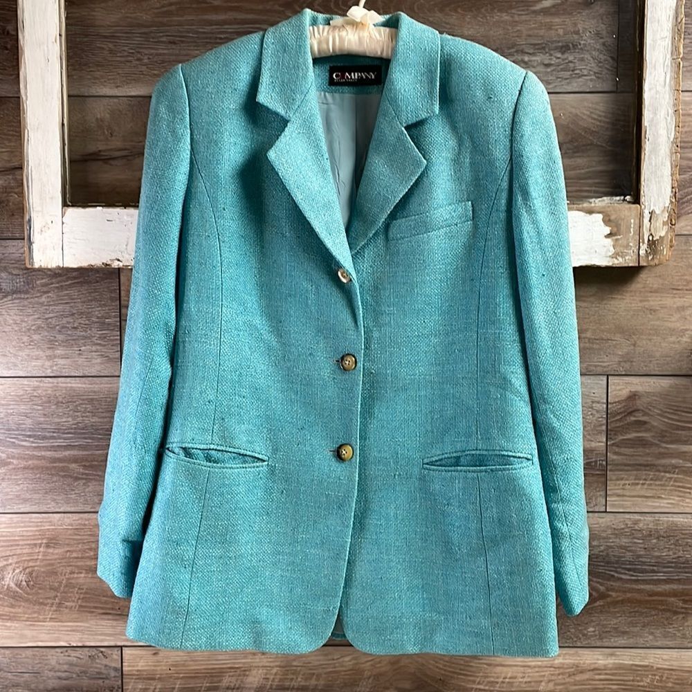 Ellen Tracy Company Ladies Dress Jacket, Teal